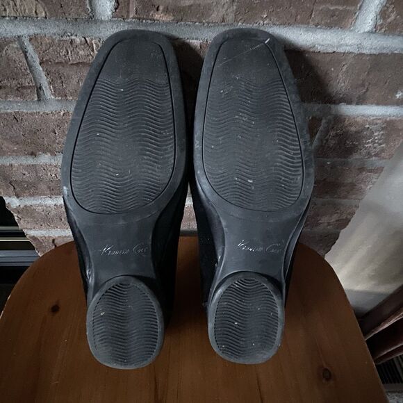 Kenneth Cole Big Band Suede Loafers Men's 7.5M Black Slip On Dress Shoes - Picture 14 of 14